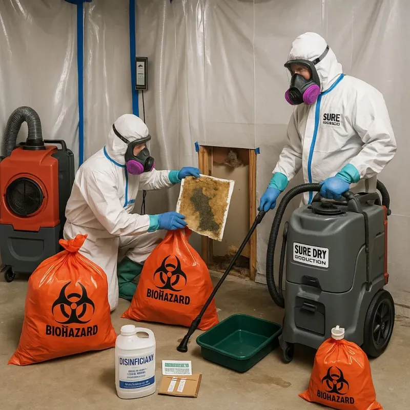 Contaminated Water Handling Protocols process in Doolittle, TX