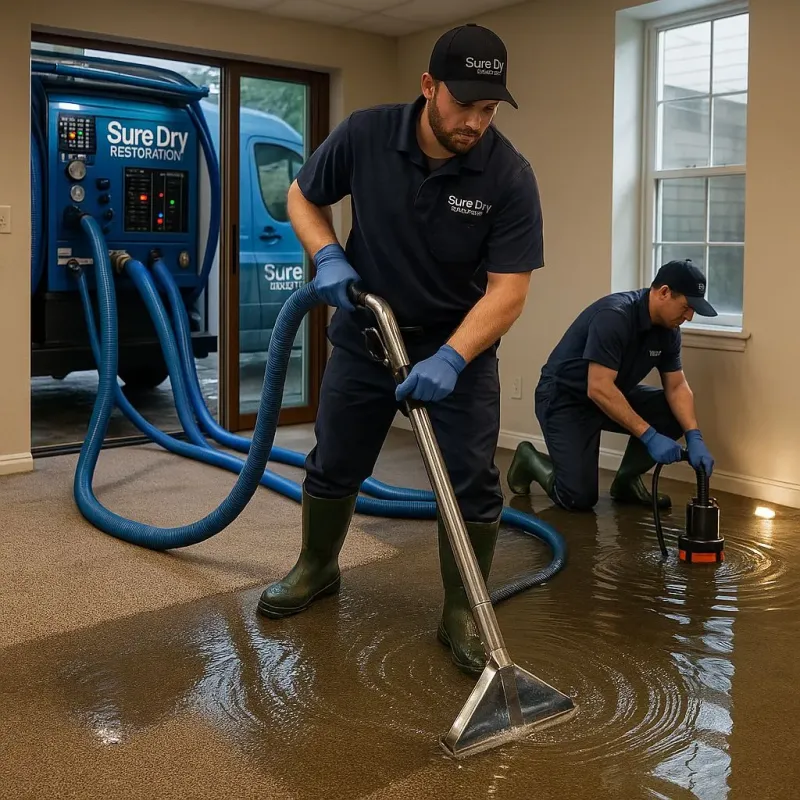 Water Extraction and Removal process in Doolittle, TX
